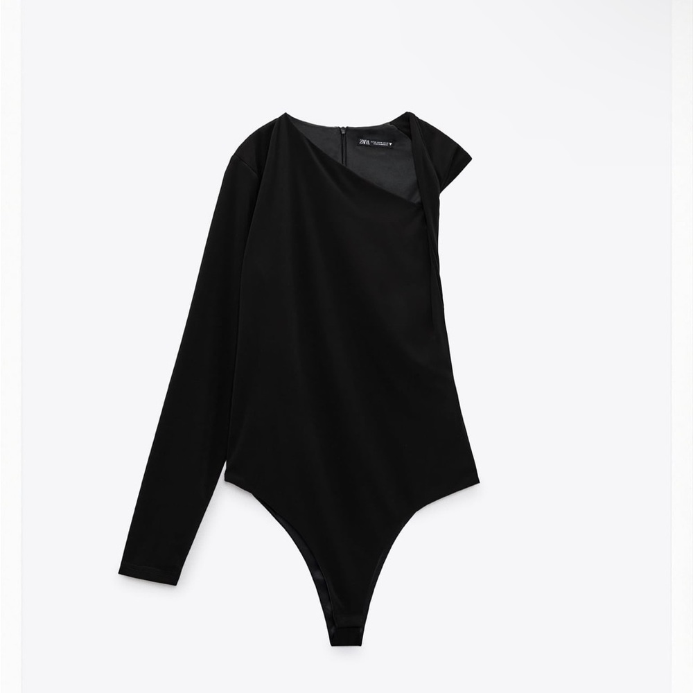 ZARA Asymmetrical Bodysuit